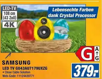 Expert Samsung led tv gu43au7179uxzg Angebot