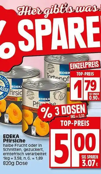 Elli Markt Edeka pfirsiche Angebot