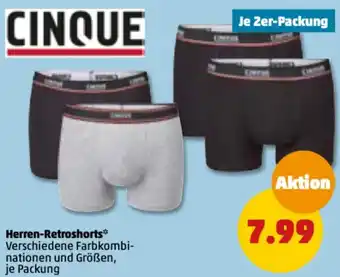 PENNY Cinque Herren Retroshorts 2er Packung Angebot