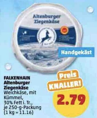 PENNY Falkenhain Altenburger Ziegenkäse 250 g Packung Angebot