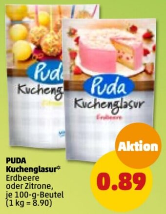 PENNY Puda Kuchenglasur 100 g Beutel Angebot