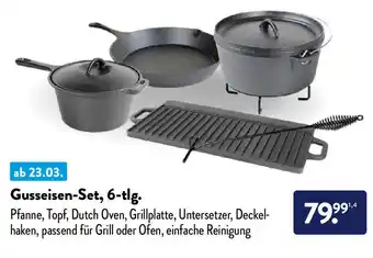 Aldi Nord Gusseisen Set 6 Tlg Angebot