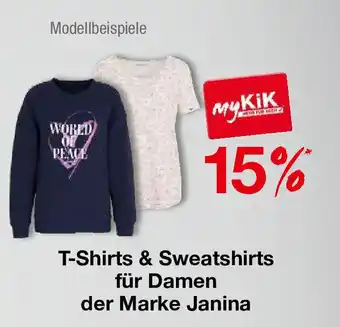 KiK T-Shirts & Sweatshirts für Damen der Marke Janina Angebot