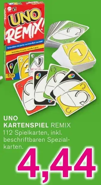 KODi Uno Kartenspiel Remix Angebot