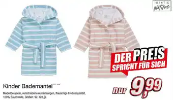 KiK Kinder Bademantel Größen: 92-128 Angebot