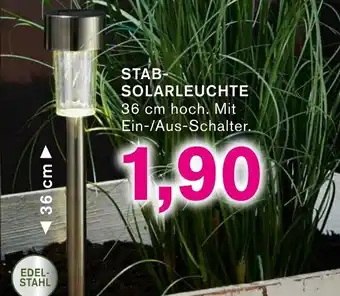 KODi Stab Solarleuchte Angebot