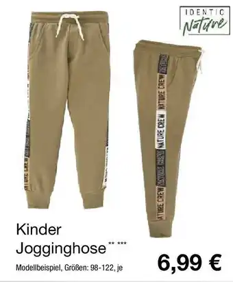 KiK Identic Nature Kinder Jogginghose Größen: 98-122 Angebot