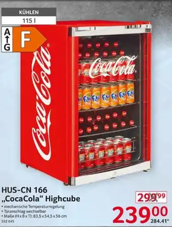 Selgros Coca Cola HUS-CN 166 Highcube Angebot