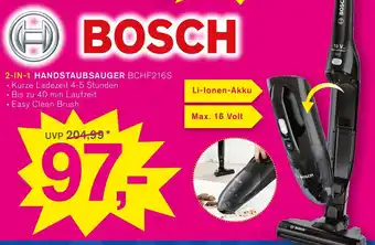 KODi Bosch 2in1 Handstaubsauger BCHF216S Angebot