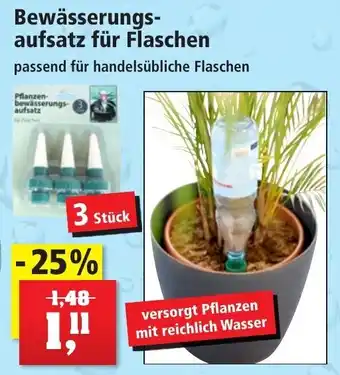 Thomas Philipps Bewässerungsaufsatz für Flaschen 3 Stück Angebot