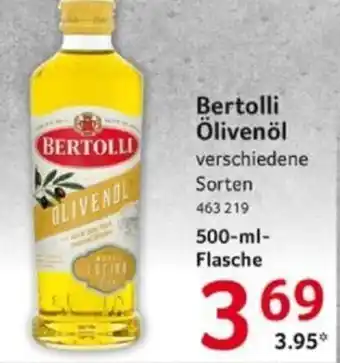 Selgros Bertolli Ölivenöl 500-ml-Flasche Angebot
