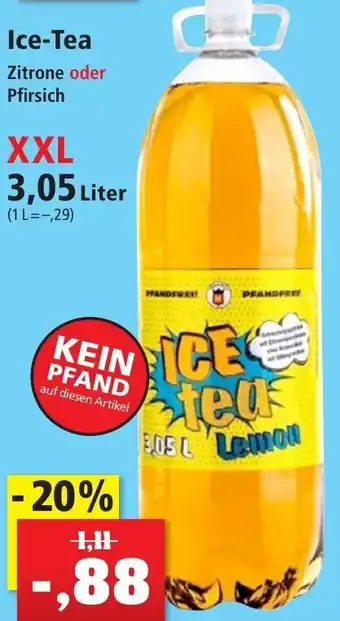 Thomas Philipps Ice Tea XXL 3,05 Liter Angebot