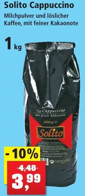 Thomas Philipps Solito Cappuccino 1 kg Angebot