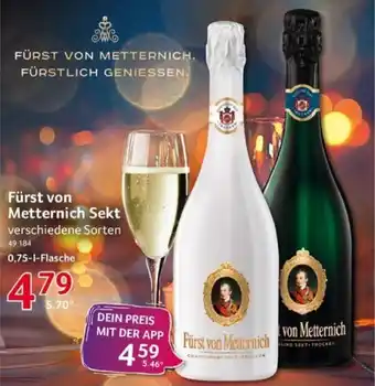 Selgros Fürst von Metternich Sekt 0,75-l-Flasche Angebot