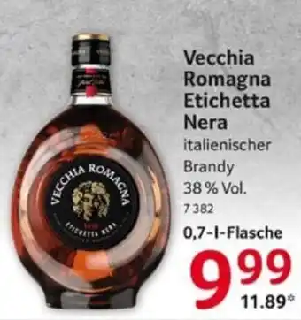 Selgros Vecchia Romagna Etichetta Nera 0,7-l-Flasche Angebot