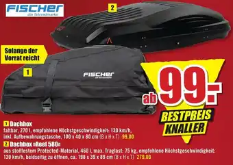 B1 Discount Baumarkt Fischer Dachbox Angebot