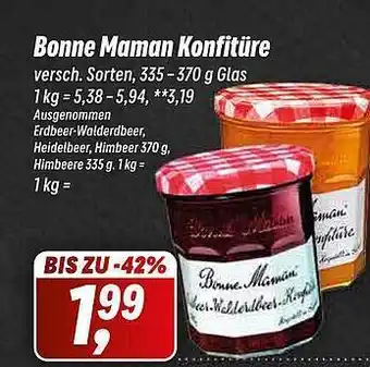 Simmel Bonne maman konfitüre Angebot