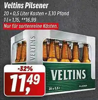 Simmel Veltins pilsener Angebot