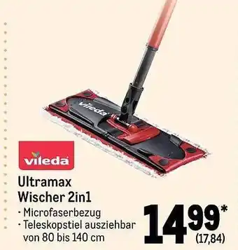 METRO Vileda ultramax wischer 2in1 Angebot