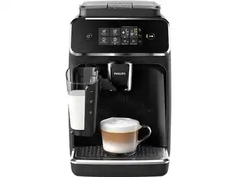 MediaMarkt Philips ep2231/40 serie 2200 lattego kaffeevollautomat matt-schwarz/klavierlack-schwarz Angebot