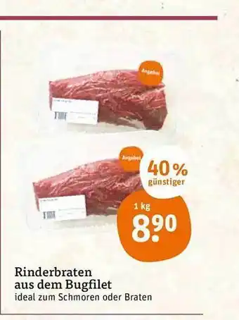 tegut Rinderbraten Aus Dem Bugfilet Angebot