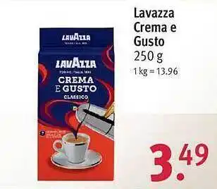 Rossmann Lavazza crema e gusto Angebot