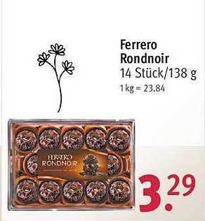 Rossmann Ferrero rondnoir Angebot