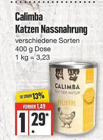 Edeka Calimba katzen nassnahrung Angebot