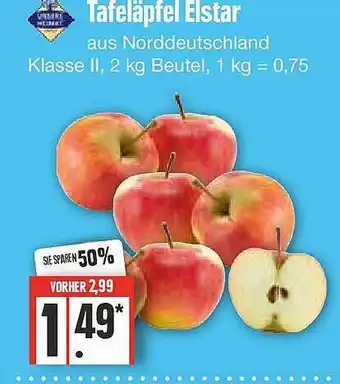 Edeka Tafeläpfel elstar Angebot