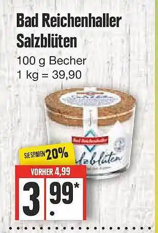 Edeka Bad reichenhaller salzblüten Angebot