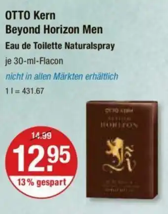 V Markt Otto Kern Beyond Horizon Men je 30 ml Flacon Angebot