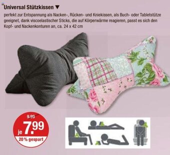 V Markt Universal Stützkissen Angebot