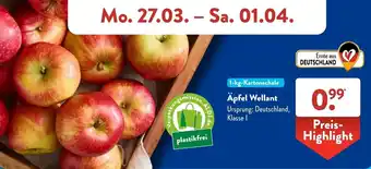 Aldi Süd Äpfel Wellant Angebot