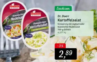 KONSUM Dr. Doerr Kartoffelsalat 700g Angebot