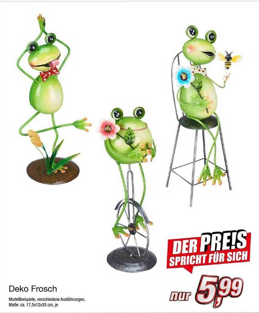 Deko frosch Angebot bei KiK