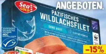 Netto Marken-Discount Pazifische wildlachsfilets Angebot