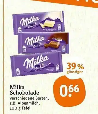 tegut Milka Schokolade Angebot