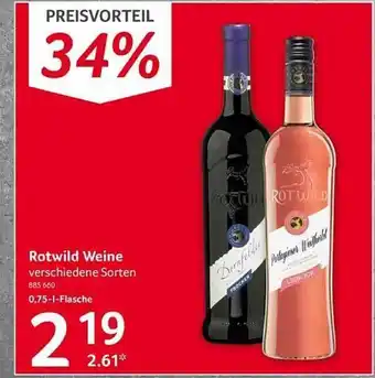 Selgros Rotwild weine Angebot