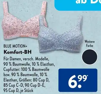 Aldi Süd Blue Motion+ Komfort-BH Angebot