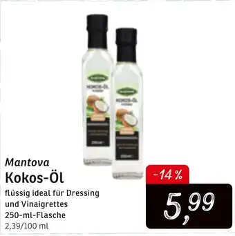 KONSUM Mantova Kokos-Ol 250ml Angebot