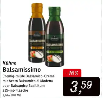 KONSUM Kuhne Balsamissimo 215ml Angebot