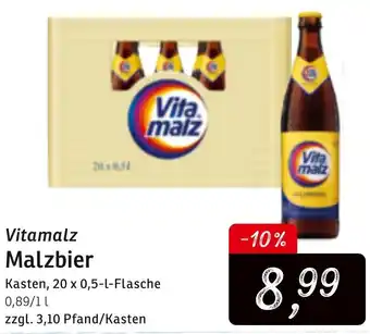 KONSUM Vitamalz Malzbier 20*500ml Angebot