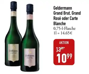 Galeria Markthalle Geldermann Grand Brut, Carte Blanche o. Grand Rose 750ml Angebot