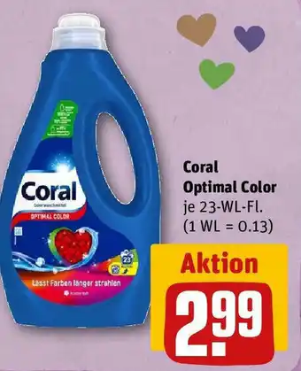 REWE Coral Optimal Color 23 Wl Fl Angebot