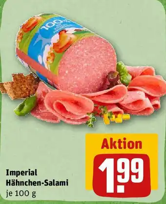 REWE Imperial Hähnchen-Salami 100 g Angebot