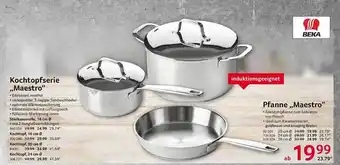 Selgros Kochtopfserie maestro, pfanne maestro Angebot