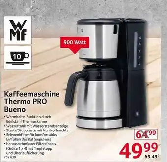 Selgros Kaffeemaschine thermo pro bueno Angebot