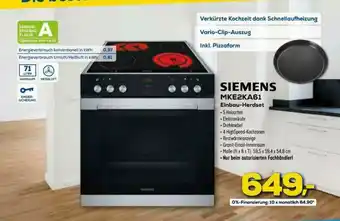 Euronics Siemens Mke2ka61 Einbau-herdset Angebot