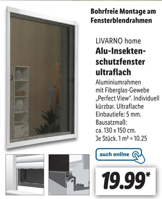 Wunderschne Livarno Home Alu Insektenschutztr Bilder