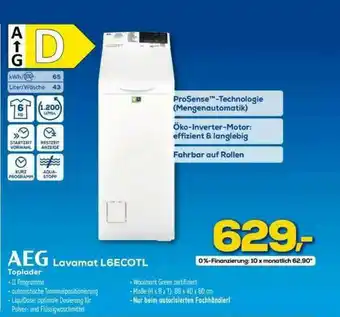 Euronics Aeg Lavamat L6ecotl Toplader Angebot